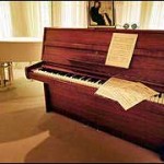 Steinway used for composing Imagine