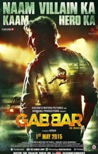 Gabbar is back poster