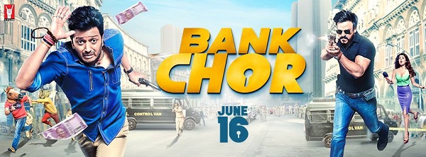 BANK CHOR (2017) con Riteish Deshmukh + Jukebox + Online Español Bank-chor-bollywood-poster